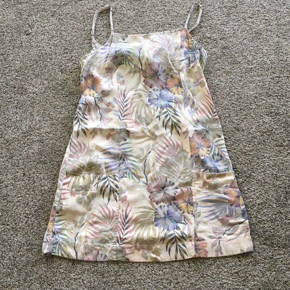 RIP Curl, Light Denim Floral Mini Dress